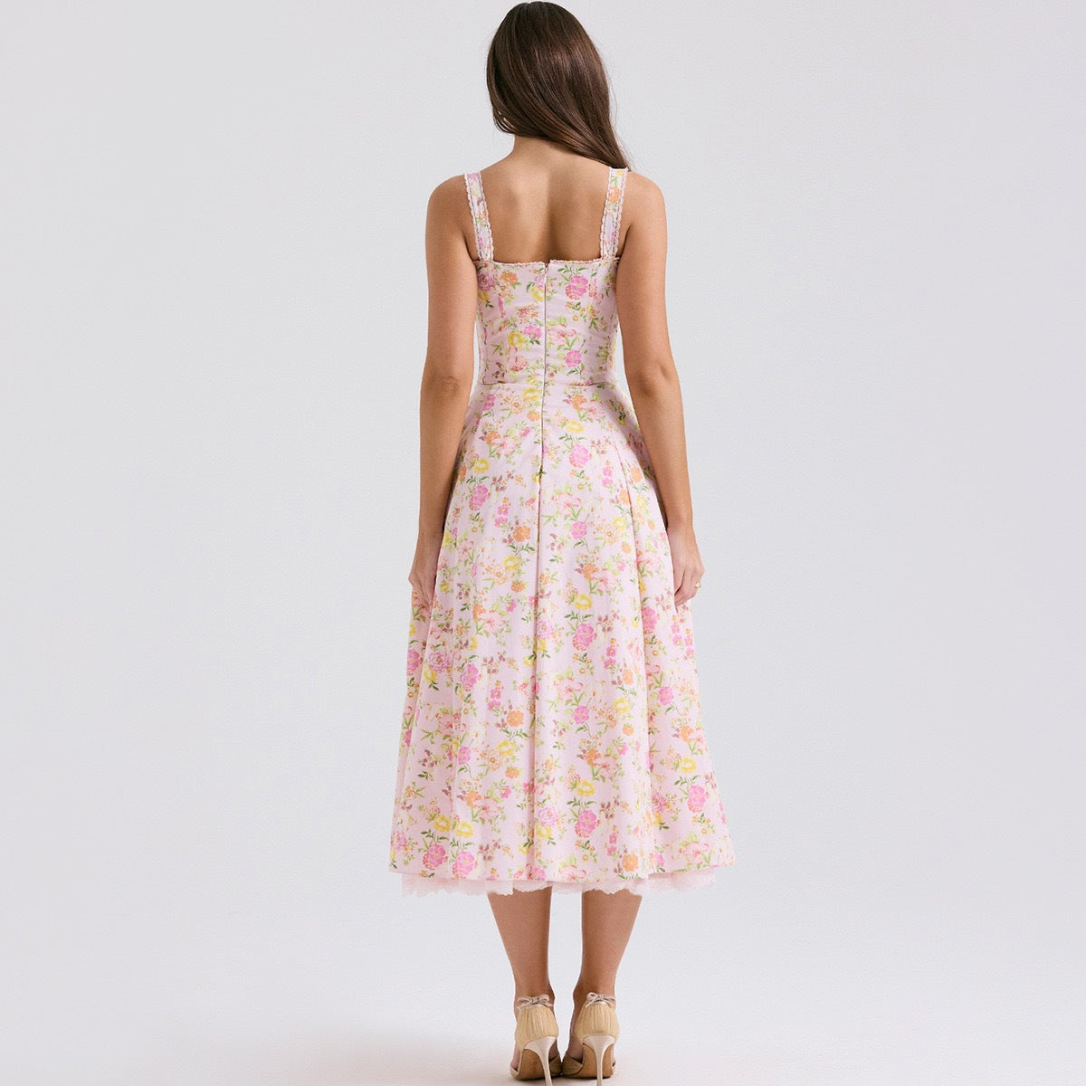 Valentina Lace Bustier Dress – Timeless Romance