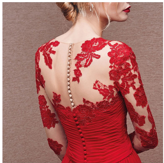 The Seraphina Lace Evening Dress – Perfect Elegance