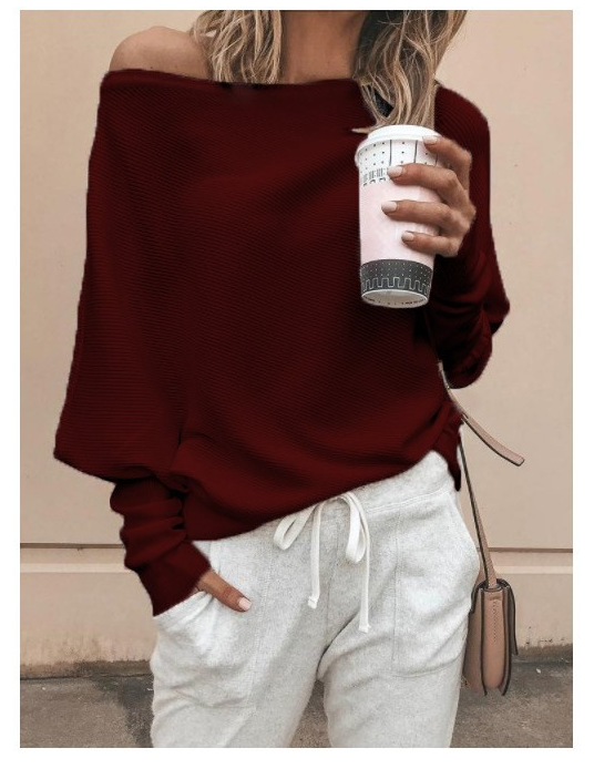 The Elowen Straight-Neck Sweater – Distinctive Rotator Sleeves