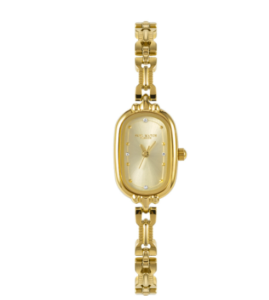 Aurora Vintage Gold Watch – Dainty Minimalist Women’s Timepiece