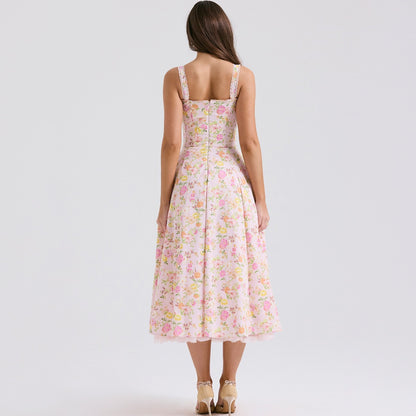 Valentina Lace Bustier Dress – Timeless Romance
